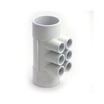Picture of Manifold, Pvc, Waterway, 2"S X 2"S X (6) 1/2"S Ports 672-4110
