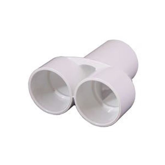 Picture of Fitting, Pvc, Manifold Wye, 2-1/2"S X 2-1/2"S X 2-1/2"S 672-8050