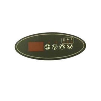 Picture of 4 Button Hydro-Quip Eco Series Keypad Overlay 80-0201