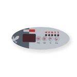 Picture of 4 Button Gecko Tsc Series Keypad Overlay 9916-100131