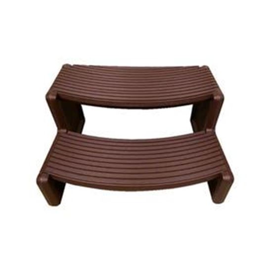 Picture of Steps Confer Handi-Step 2 27"Wide Espresso HS2-E