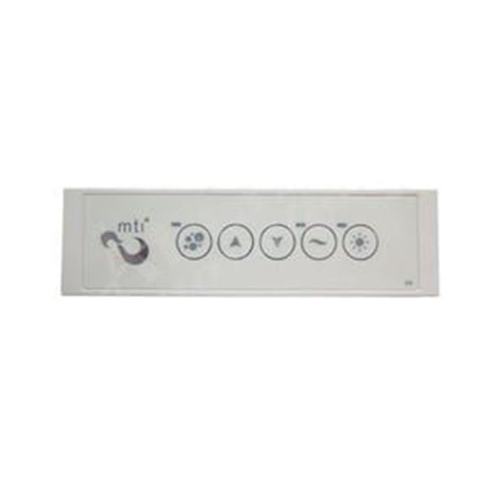 Picture of Spaside Control, Cg Air Systems, Mti Whirlpool, Rectang MTI/LED-TS-BV/CH-V5