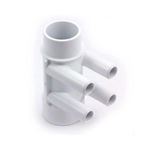 Picture of Manifold, Pvc, Waterway, 1-1/2"S X 1-1/2"Spg X (4) 3/4" 672-4150