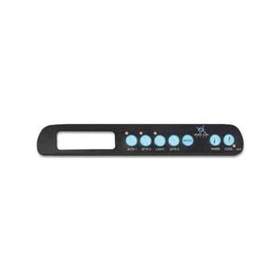 Picture of 7 Button Master Spa Mas480 Keypad Overlay X508055