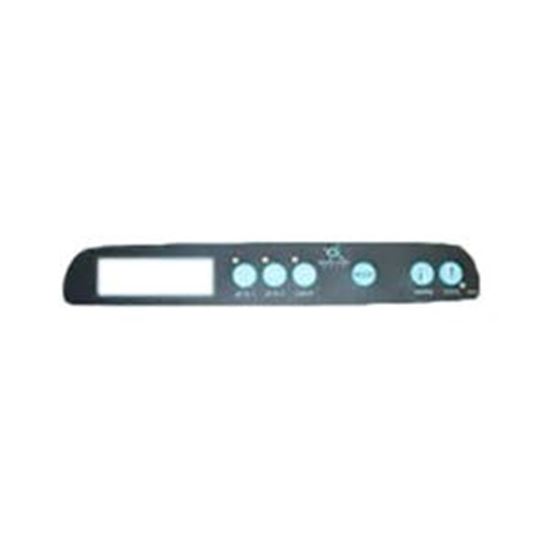 Picture of 6 Button Master Spa Mas470 Keypad Overlay X509010