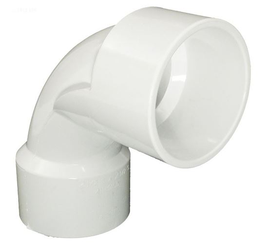 Picture of 90 Elbow Sweep 2-1/2" Slip x 2-1/2" Slip PVC 4119150