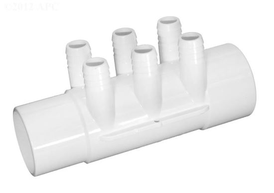 Picture of Manifold 3/4"b 6 Port Flow Thru 2"s x 2"spg SP 6727150B