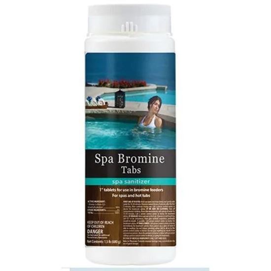 Picture of Spa Bromine Tabs 1.5 lb Bottle Each 14229NCM