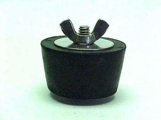 Picture of #2 Tapered Solid Winter Plug Ss Wing Nut  #2(S)