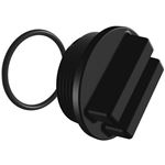 Picture of Hayward Concrete Drain Plug With O-Ring Mip   1-1/2",Black, Sp1022Cblk