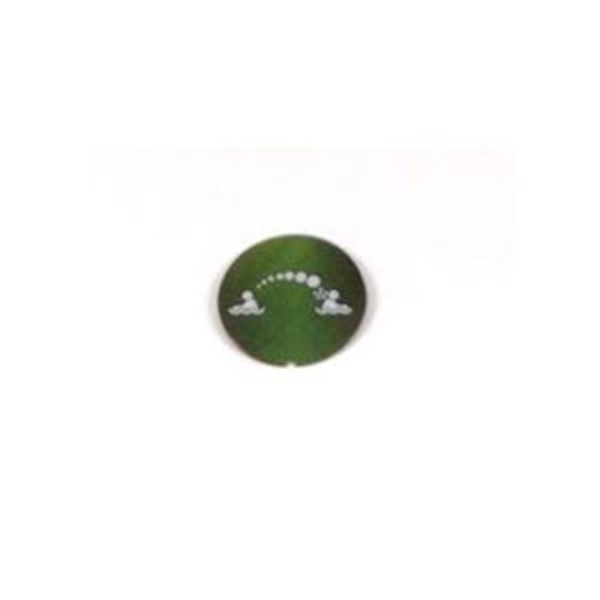 Picture of 1 Button Dynasty Ecco Keypad Overlay 14180