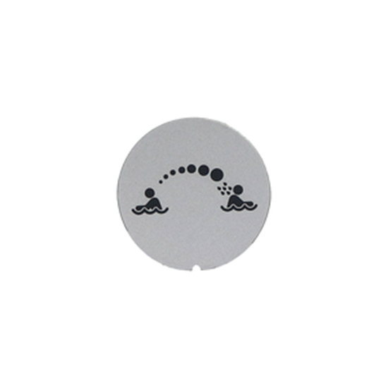 Picture of 1 Button Dynasty Keypad Overlay 14044