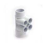 Picture of Manifold, Pvc, Waterway, 1-1/2"S X 1-1/2"Spg X (4) 3/4" 672-4190