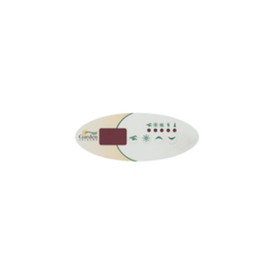 Picture of 4 Button Dynasty K-9 Keypad Overlay 10376