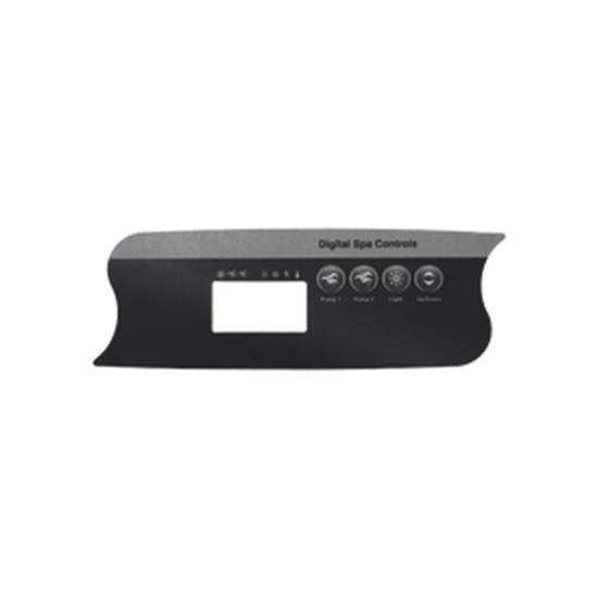 Picture of 4 Button Dynasty K-71 Keypad Overlay 12977