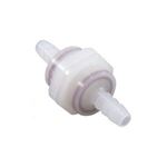 Picture of Check Valve, Ozonator, 1/4"Hb, Clear 7-1140-01
