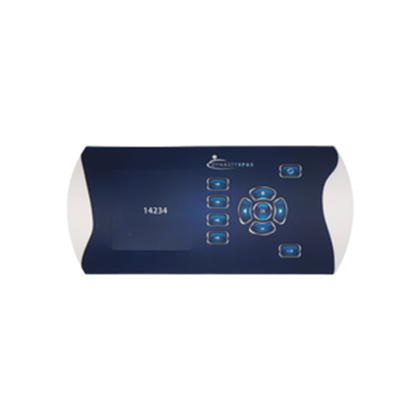 Picture of 11 Button Dynasty K-600 Keypad Overlay 14234