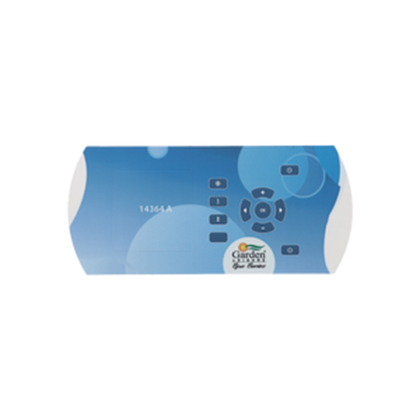 Picture of 11 Button Dynasty K-600 Keypad Overlay 14364