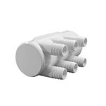 Picture of Manifold Pvc Waterway 2"S X Dead End X (6) 3/4"Rb Po 672-7180