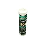 Picture of Boss Pro 802 White Silicone Adhesive Sealant 9.5 Oz. Cartridge 02506Cl10