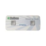 Picture of 2 Button Balboa M2 M3 Keypad Overlay 10318