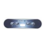 Picture of 4 Button Balboa Vl Series Keypad Overlay 12237