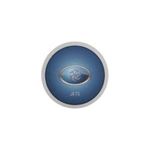 Picture of 1 Button Balboa Ax10 Keypad Overlay 12106