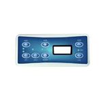 Picture of 7 Button Balboa Ml551 Keypad Overlay 11609