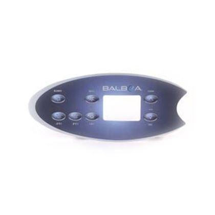 Picture of 7 Button Balboa Vl Series Keypad Overlay 11790