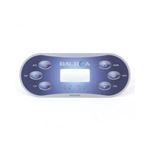 Picture of 6 Button Balboa Tp Series Keypad Overlay 12101