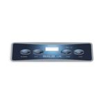 Picture of 4 Button Balboa Vl401 Keypad Overlay 10669