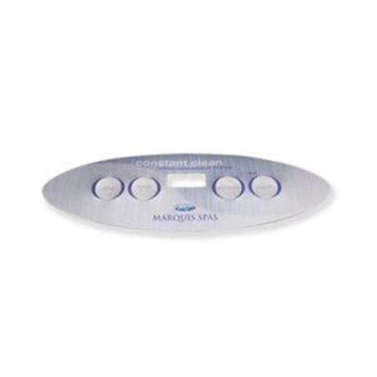 Picture of 4 Button Marquis Spa Mrq650 Keypad Overlay 650-0648