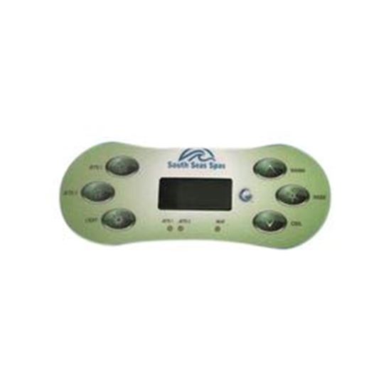 Picture of 6 Button Artesian Spa Vl620S Keypad Overlay 11-0145-08
