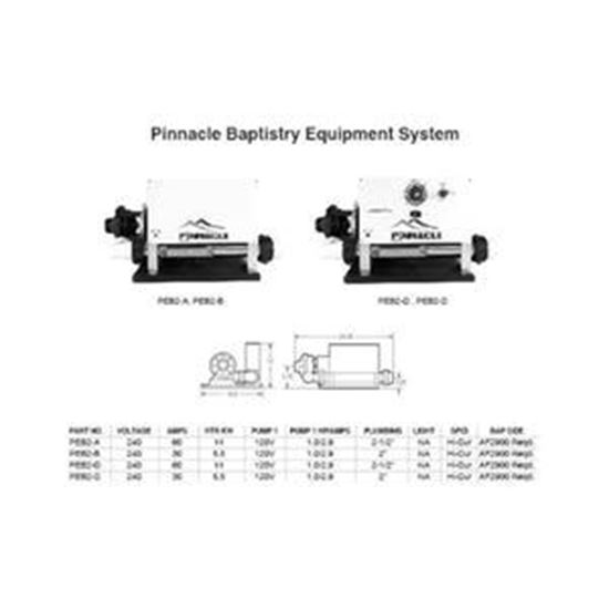 Picture of Baptismal Equipment System Hydroquip BES6000 BES-6000