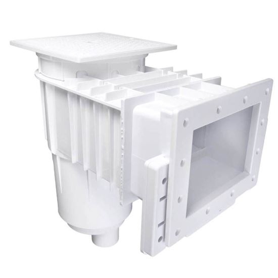 Picture of V/L Skim Deluxe Reg Mouth Square Lid White 25160-010-200