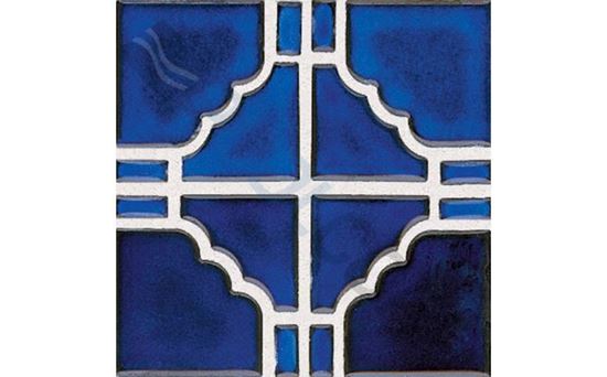 Picture of NPT Moonbeam Tile Cobalt Blue Mosaic STB-808