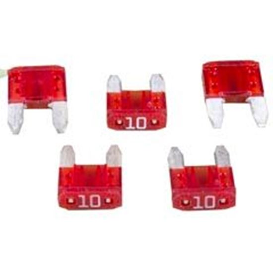 Picture of Fuse Pentair IntelliChlor Power Cntr Mini Blade 10AQty 5 522745