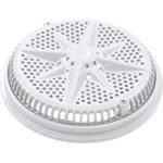 Picture of Main Drain GratePentairStarGuard8"112gpmWhiteShort Ring 500103
