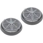 Picture of Main Drain Grate Pent StarGuard 8" 112gpm Gray qty 2 Lg Ring 500143