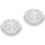 Picture of Main Drain GratePentStarGuard8"112gpmWhtqty 2Long Ring 500140