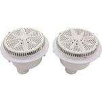 Picture of Main Drain PentStarGuard 8" 112gpm 2-2"Btm Port ABS Wht qty2 500120