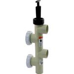 Picture of Push Pull Valve Pentair PacFab 2" Slip PVC 263064