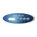 Picture of 4 Button Balboa Vl Series Keypad Overlay 11520
