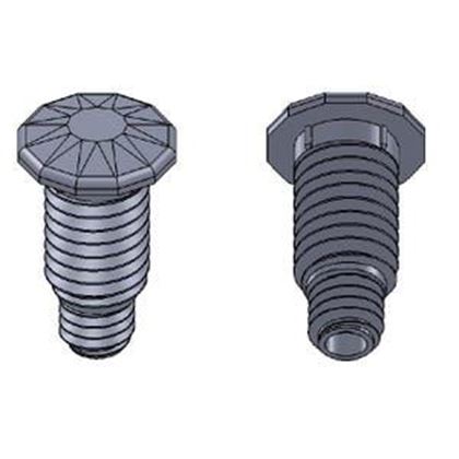 Picture of Sloan Large Faceted Bullet Light Lens 400372-Wf-Lrg