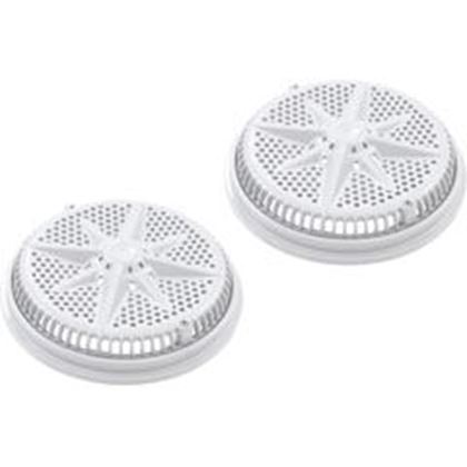 Picture of Main Drain GratePent StarGuard8"112gpmWhtqty 2Shrt Rin 500144