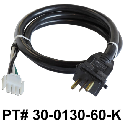 Picture of Hydro-Quip 60" Molded Heater Power Cord 30-0130-60-K
