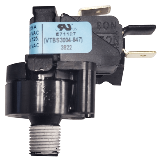 Picture of Hydro Quip Whirlpool Heater Vacuum Switch 34-0069C-K
