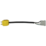 Picture of Ozone Amp to Molded 6" Adapter Cord 30-1180-L6