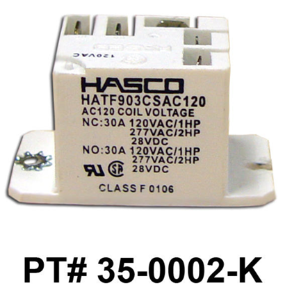 Picture of Hydro-Quip 15 Amp SPDT Relay 35-0002-K