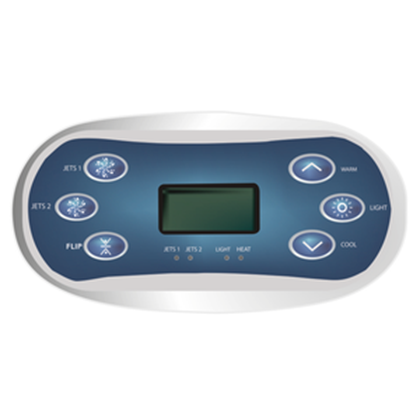 Picture of Balboa Series TP600 6 Button Topside Control 50056